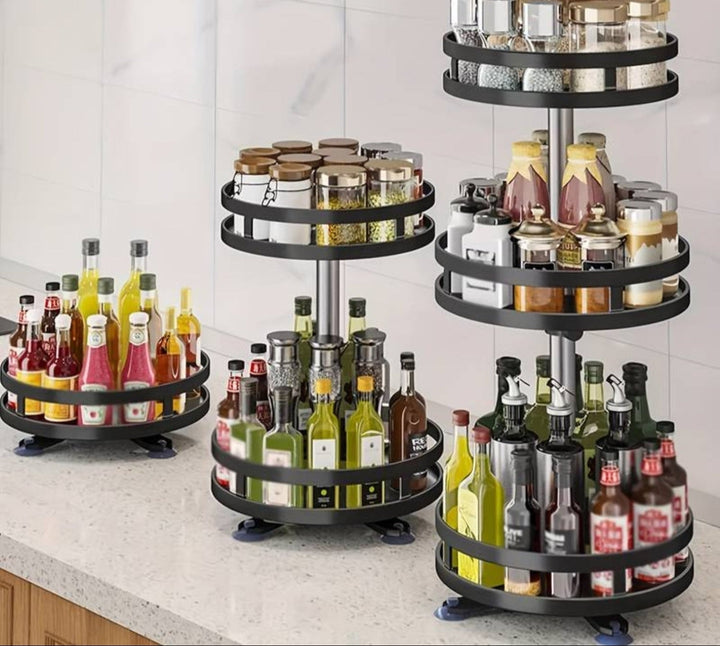 Rotatable Storage Shelf - TwistRack 360°