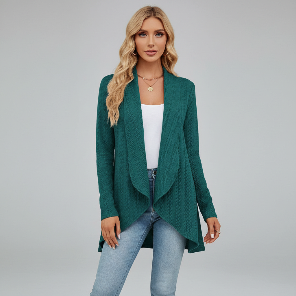 Strickjacke Mit Offener Front - Brigitte