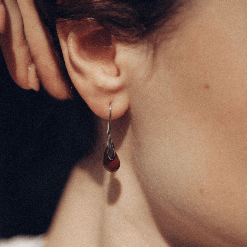 Natural Drops Gemstone Earrings – Serenella