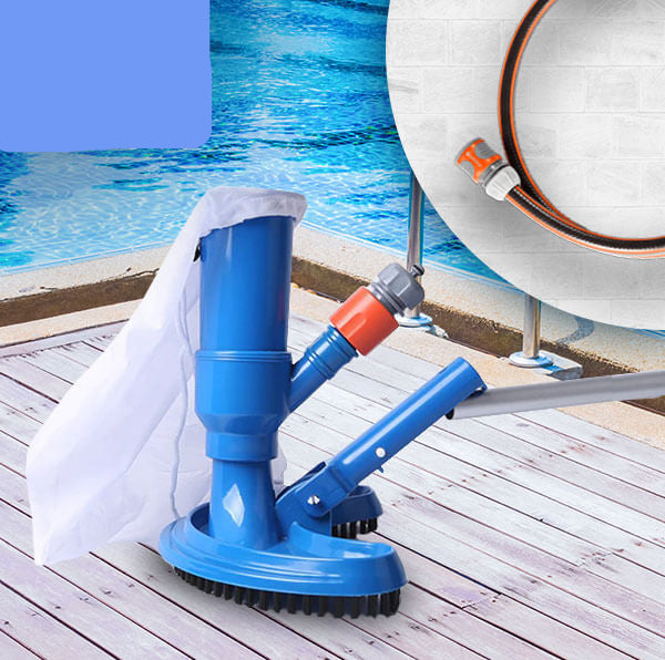 Manual Pool Vacuum Cleaner – AquaSweep