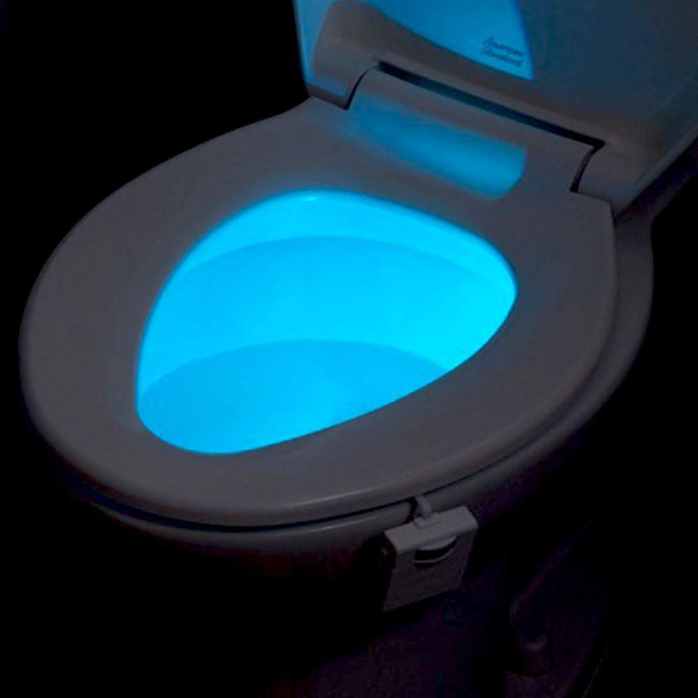 Bevægelsesstyret toilet natlampe - GlowBowl