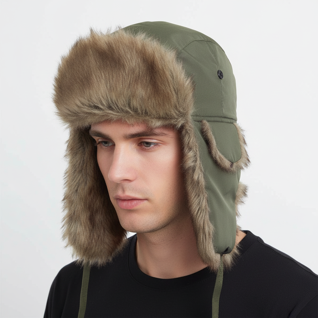 Trapperstil Mit Ohrklappen - TrapperCozy