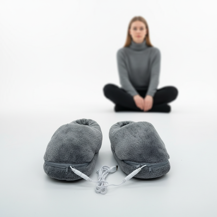 USB-Heizbare Hausschuhe - Warmfoot