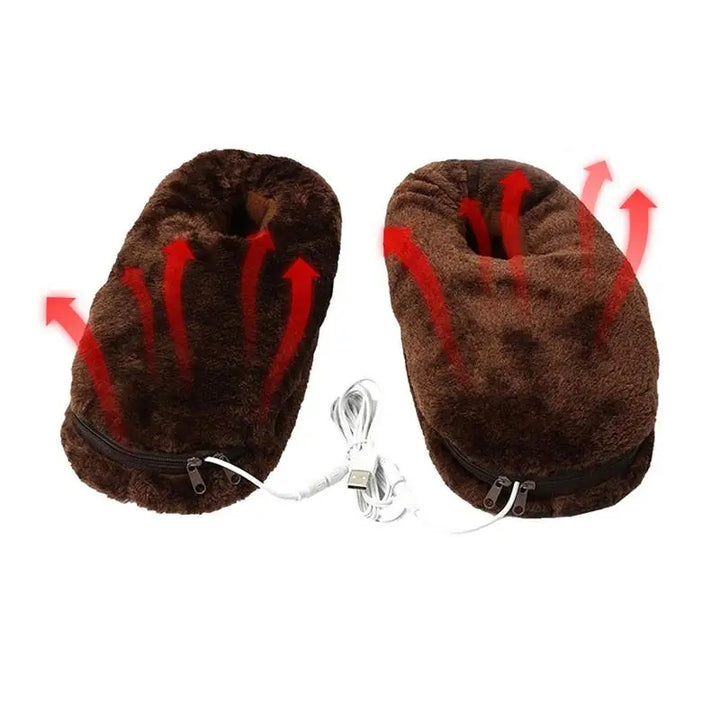USB-Heizbare Hausschuhe - Warmfoot