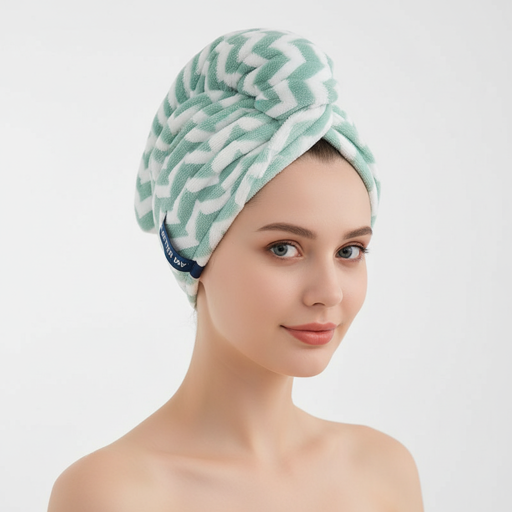 Übergröße Turban Handtuch - StripeTowel