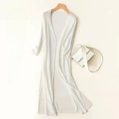 Women's cardigan with long sleeves - Elda