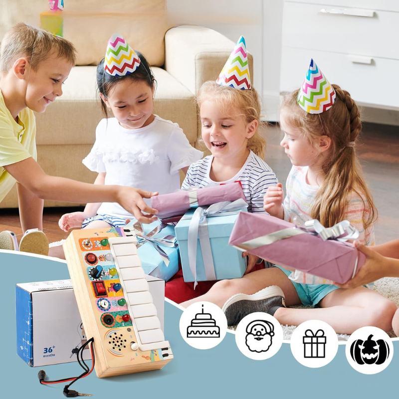 Montessori playset for babies from 6 months - LearnBuddies