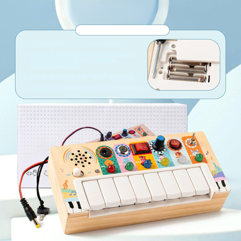 Montessori playset for babies from 6 months - LearnBuddies