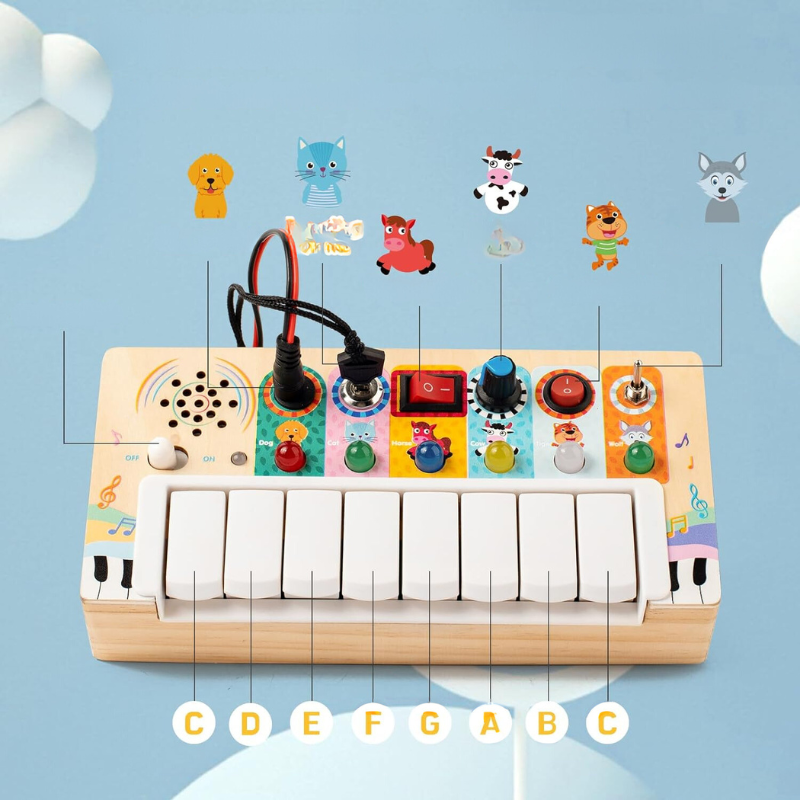Montessori playset for babies from 6 months - LearnBuddies