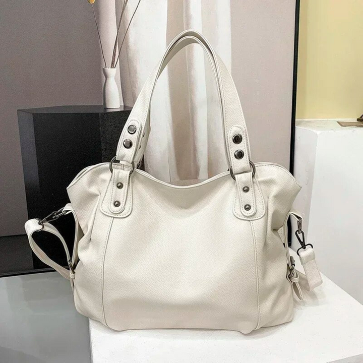Bolso de hombro de cuero de lujo para mujer - EliteCarry