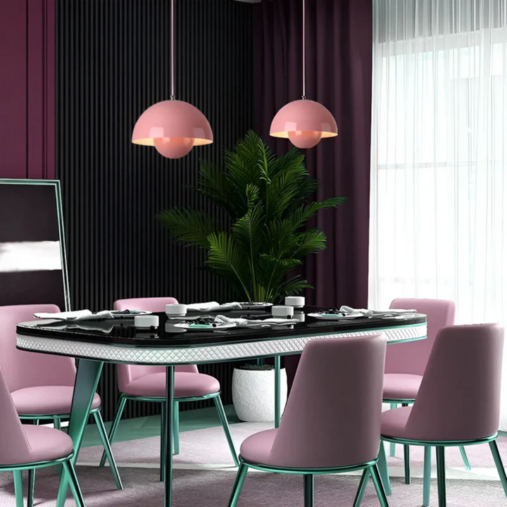 Scandinavian LED Pendant Light - NordicBlossom