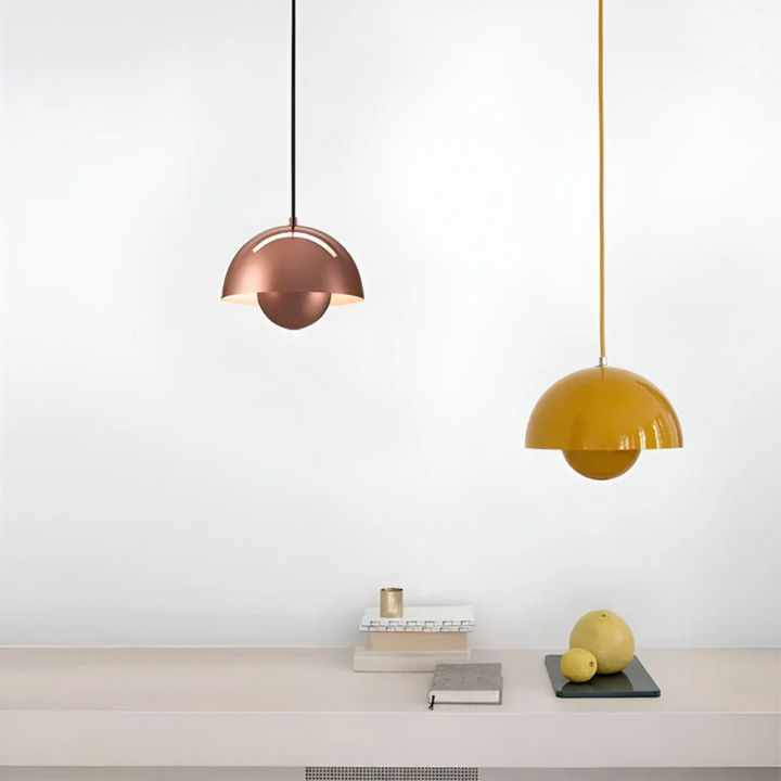 Scandinavian LED Pendant Light - NordicBlossom