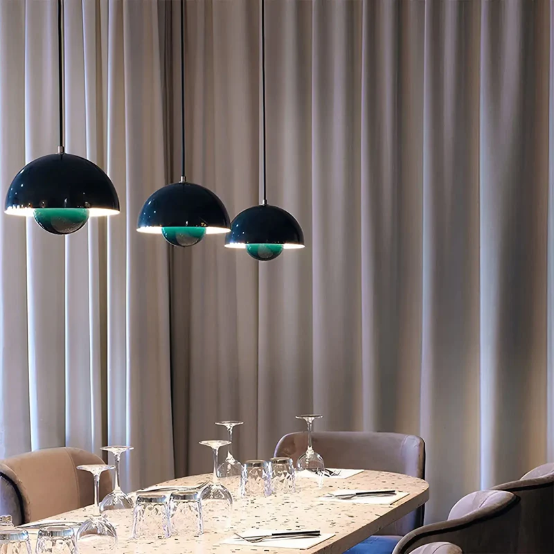 Scandinavian LED Pendant Light - NordicBlossom