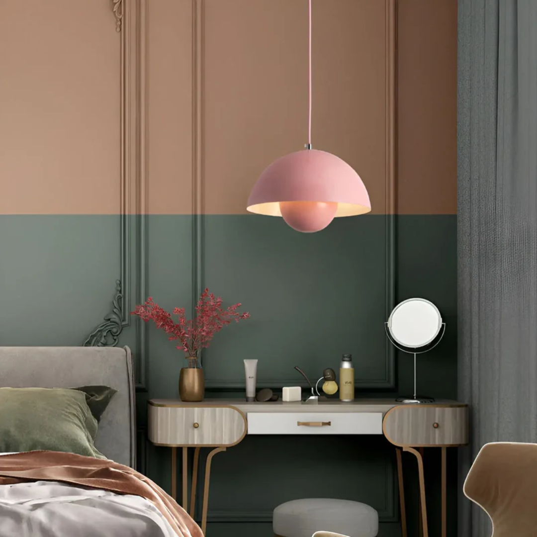 Scandinavian LED Pendant Light - NordicBlossom
