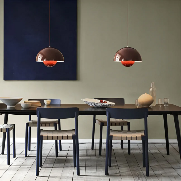 Scandinavian LED Pendant Light - NordicBlossom