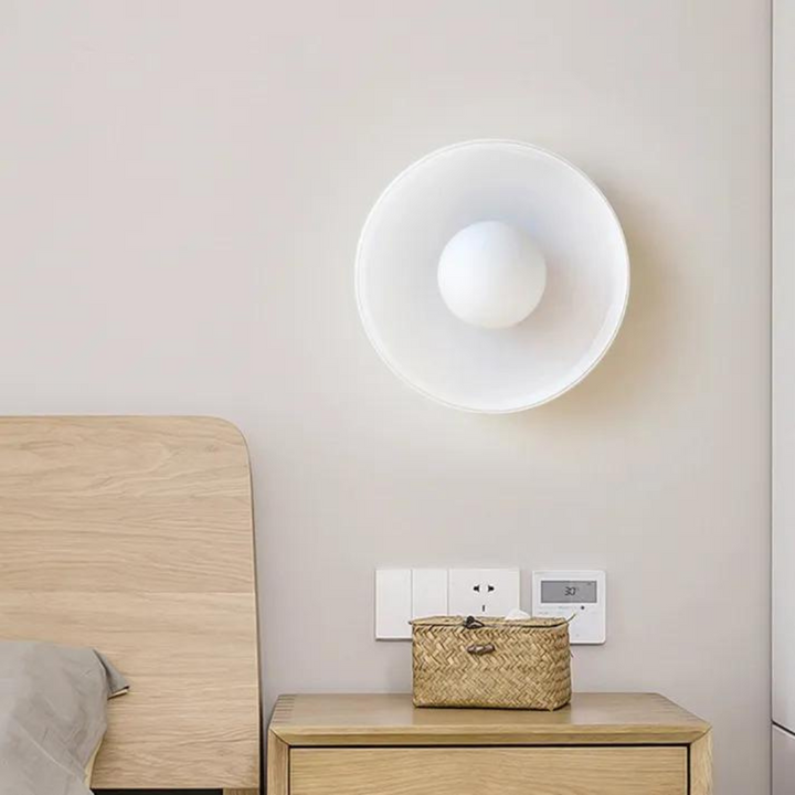 Round Ceiling Light with Stylish Functionality - LumiSphere