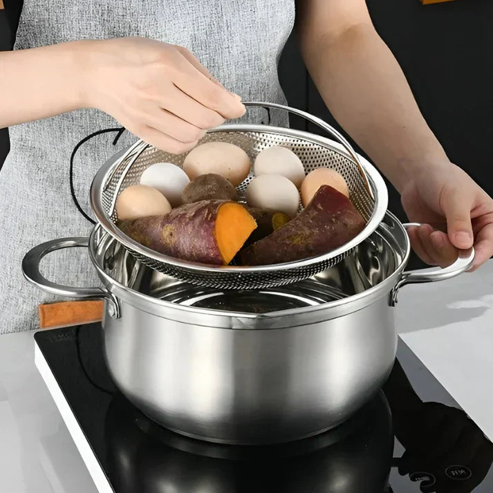 Stainless Steel Steam Basket - SteamChef