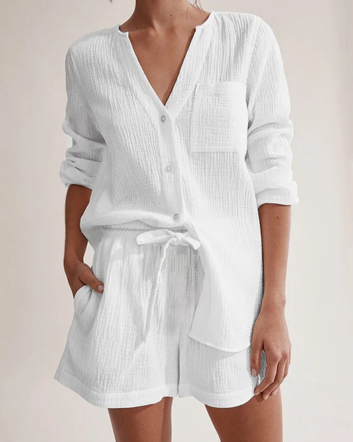 Stylish Casual Two-Piece Set for Women – Nia