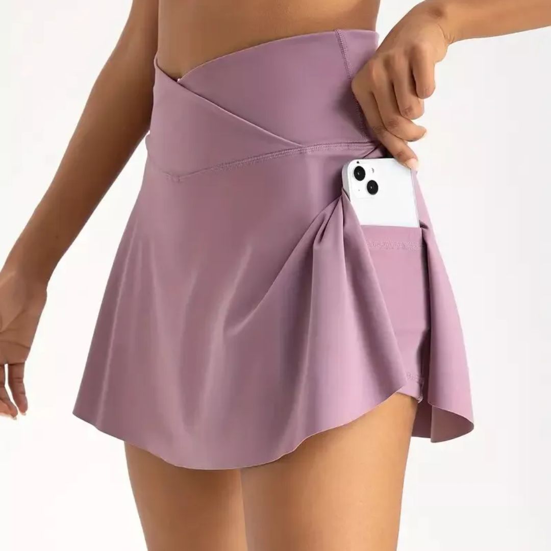 Laura pleated tennis skirt