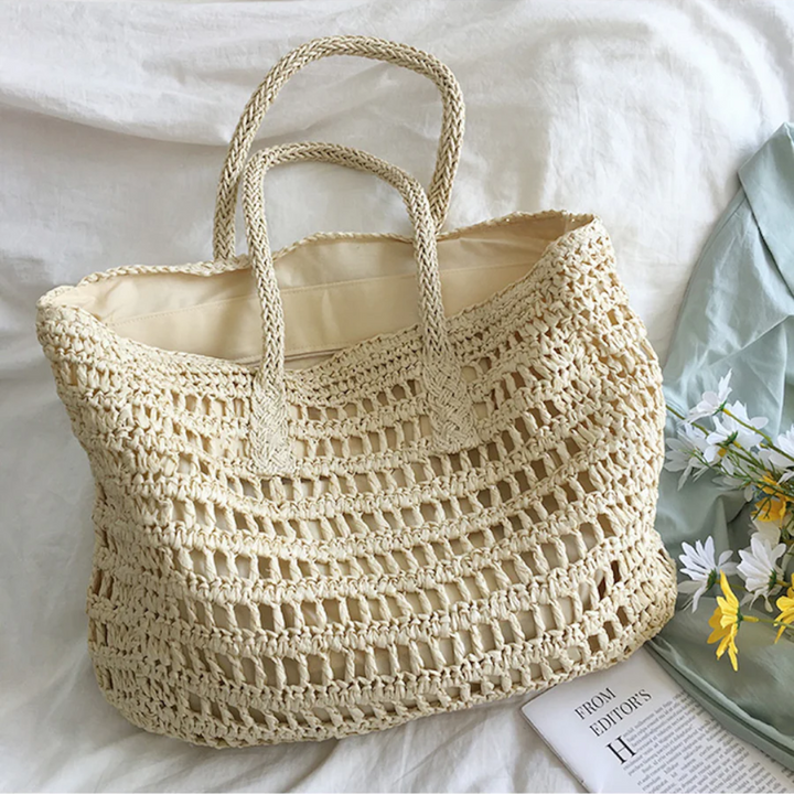 Stylish Woven Handbag for Women - BreezeTote