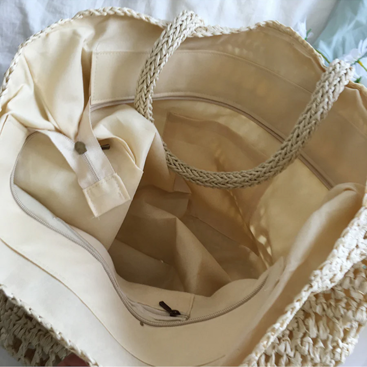Stylish Woven Handbag for Women - BreezeTote