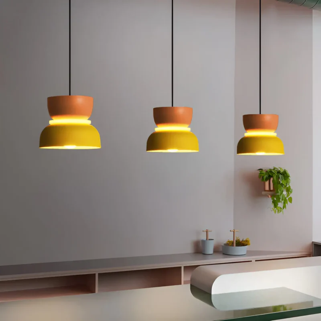 Farverig og trendy Macaron LED pendel - VividGlow