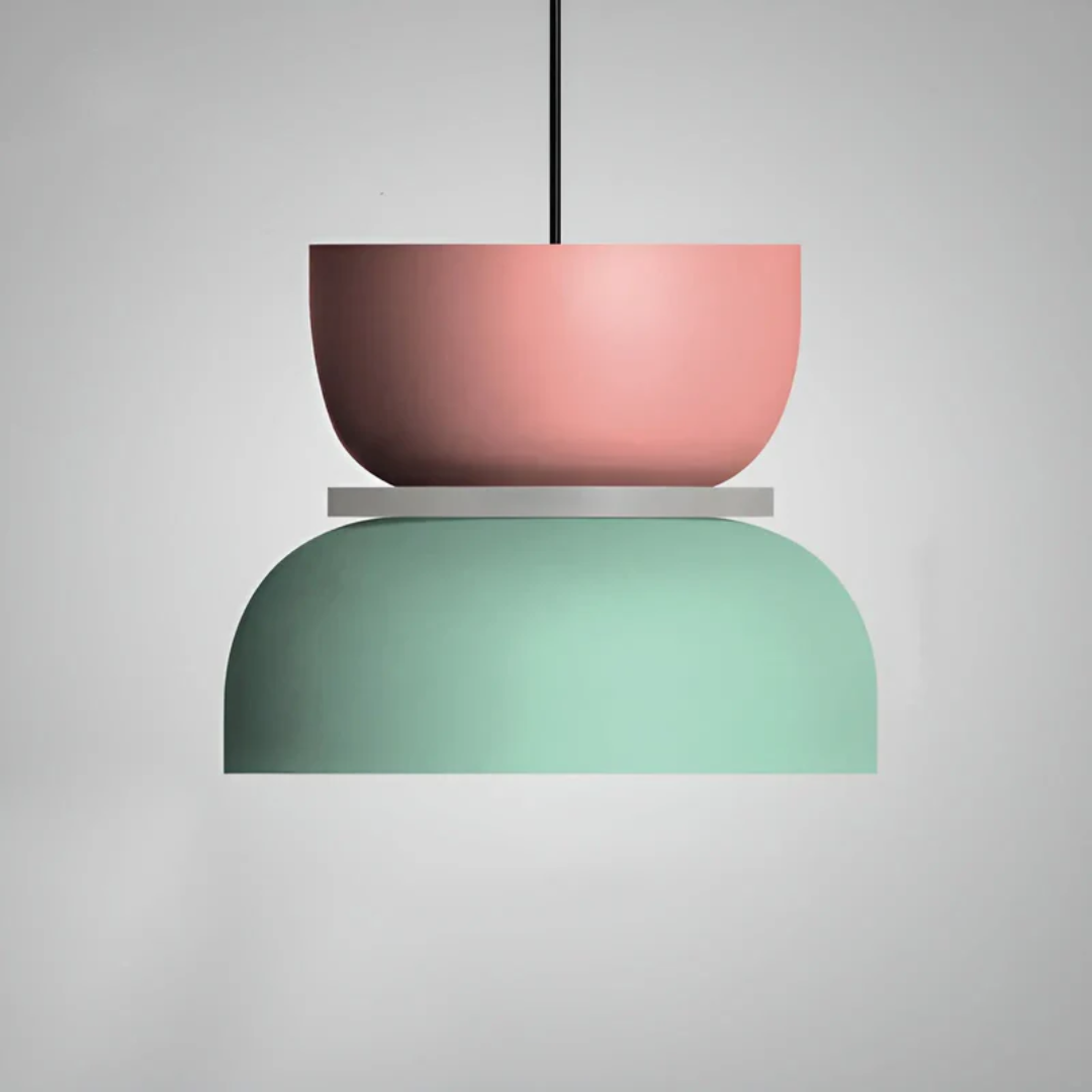 Farverig og trendy Macaron LED pendel - VividGlow