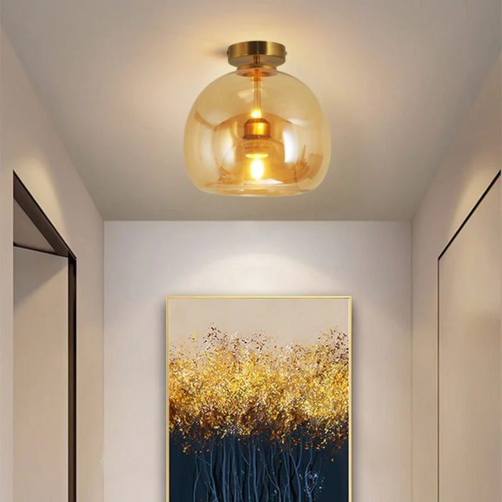 Modern Round LED Ceiling Lamp - Aurelia