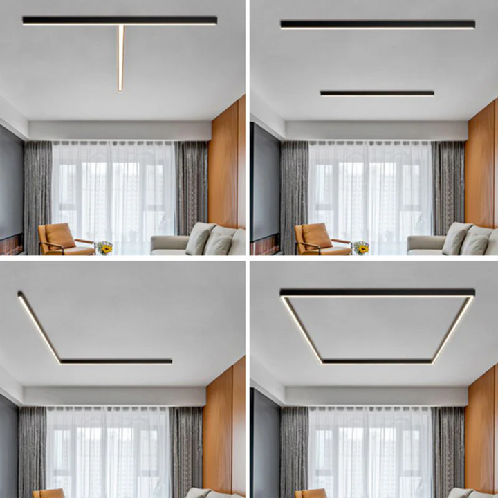 Lámpara de techo LED lineal industrial - Stratum