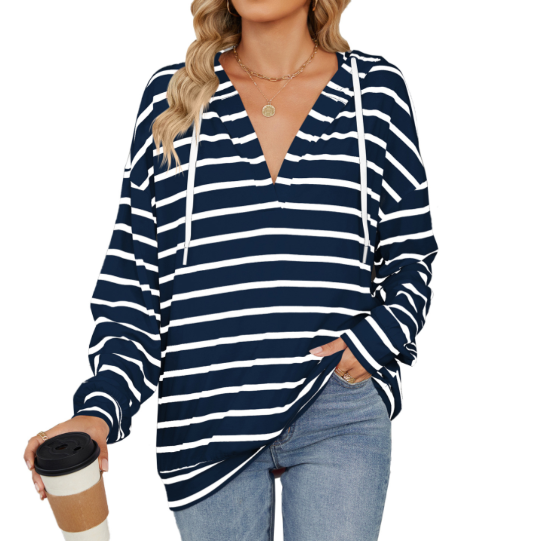 Moderner Damen Kapuzenpullover mit schmeichelnder Passform – Annelieser