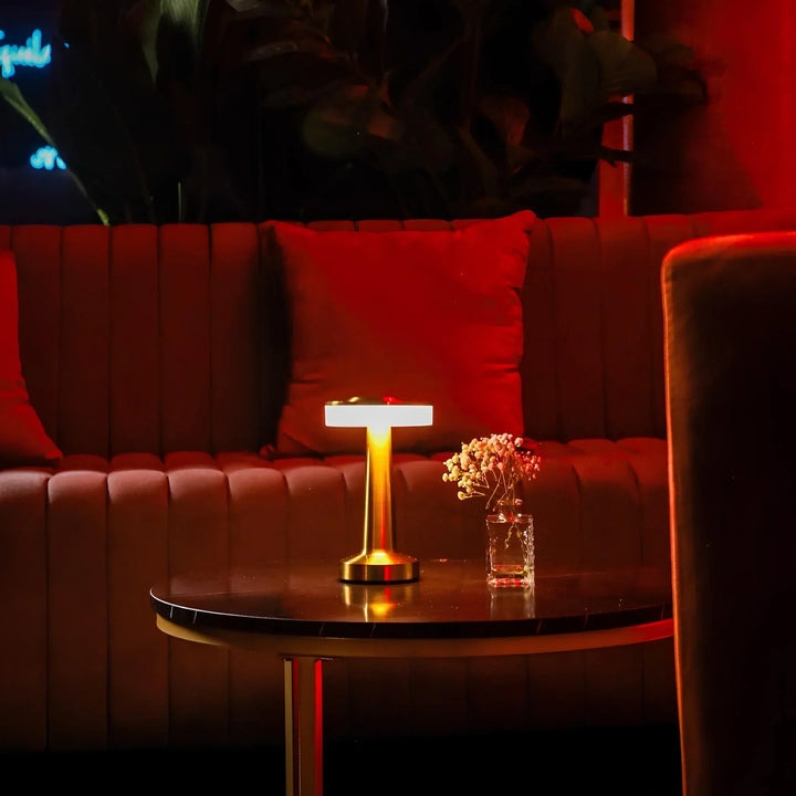 Lámpara de mesa retro inalámbrica - LumiBar