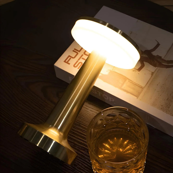 Lámpara de mesa retro inalámbrica - LumiBar