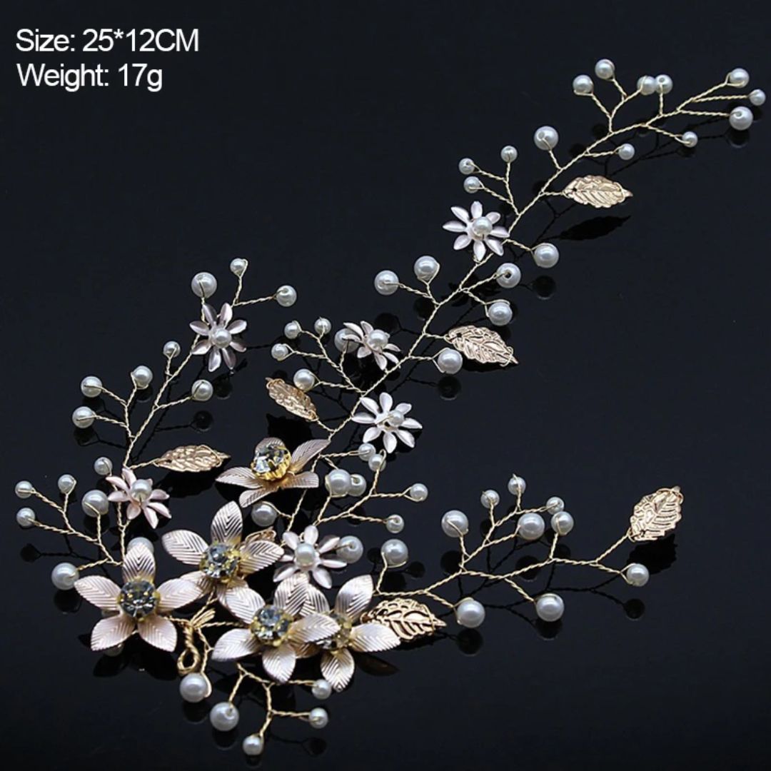 Trachten-hårsmykke Esmeralda - Oktoberfest 2026