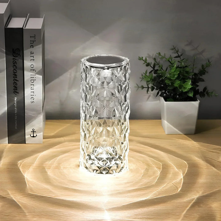 Lámpara de mesa Kristall con control táctil - Aurora
