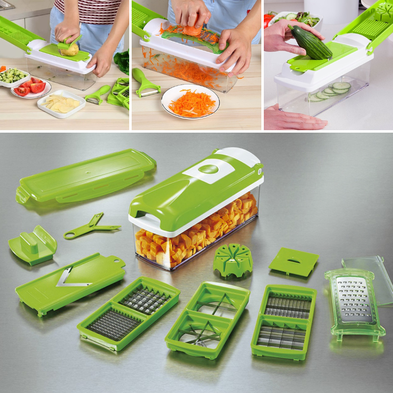 Cortador de verduras multifuncional 12 en 1 – SlicePro