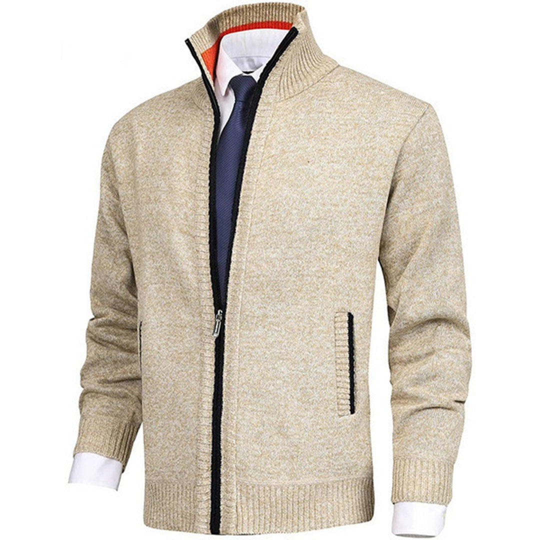 Fashionable men's vest with zipper – Milo