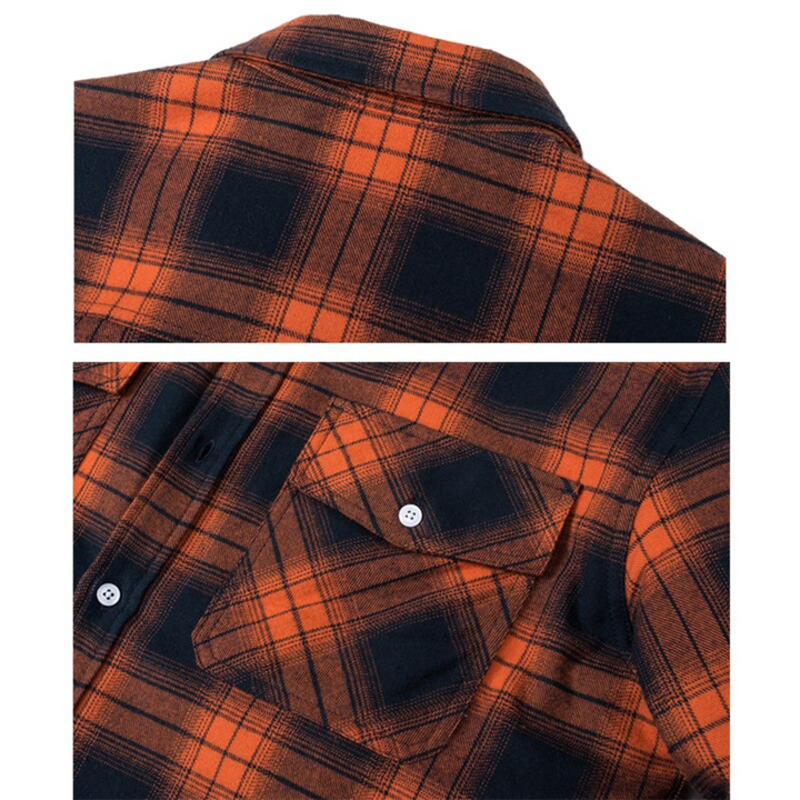 Fleecegefütterte Herren Karo-Jacke – Arvid Herbstedition
