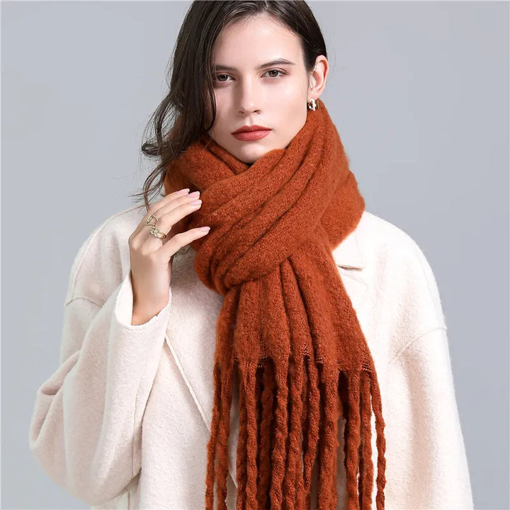 Bufanda de cuadros de moda para mujer - Elira