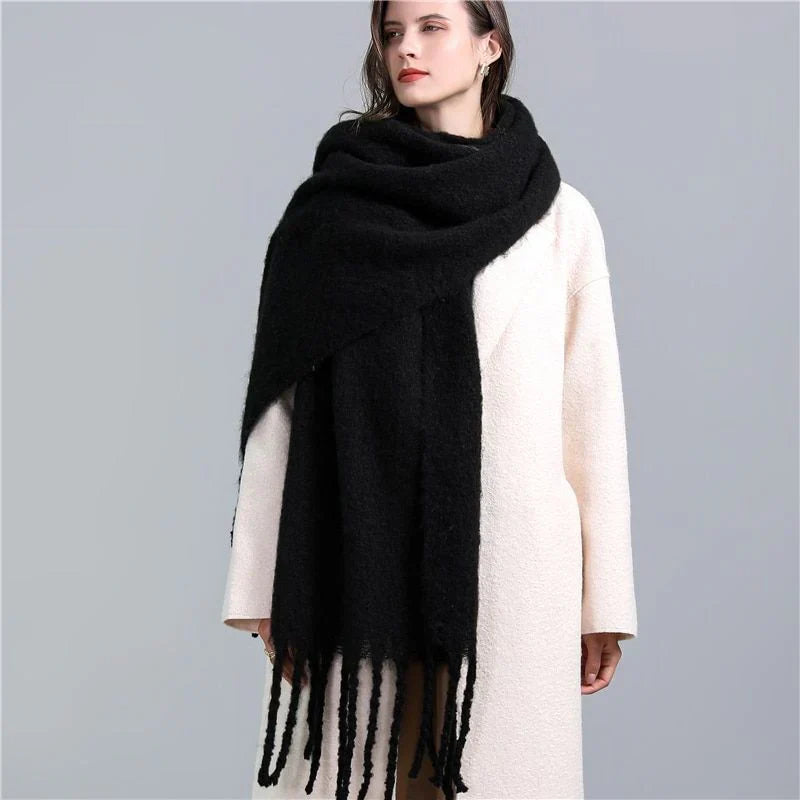 Bufanda de cuadros de moda para mujer - Elira