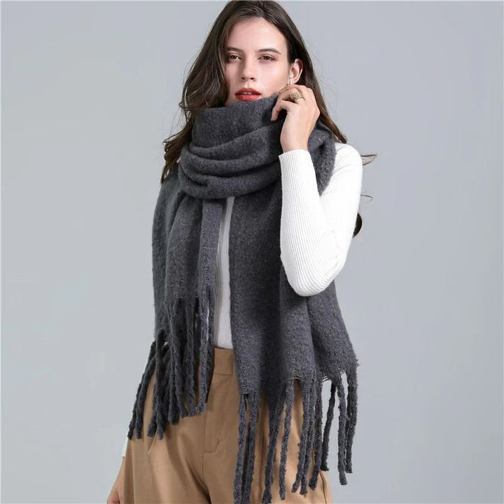 Bufanda de cuadros de moda para mujer - Elira