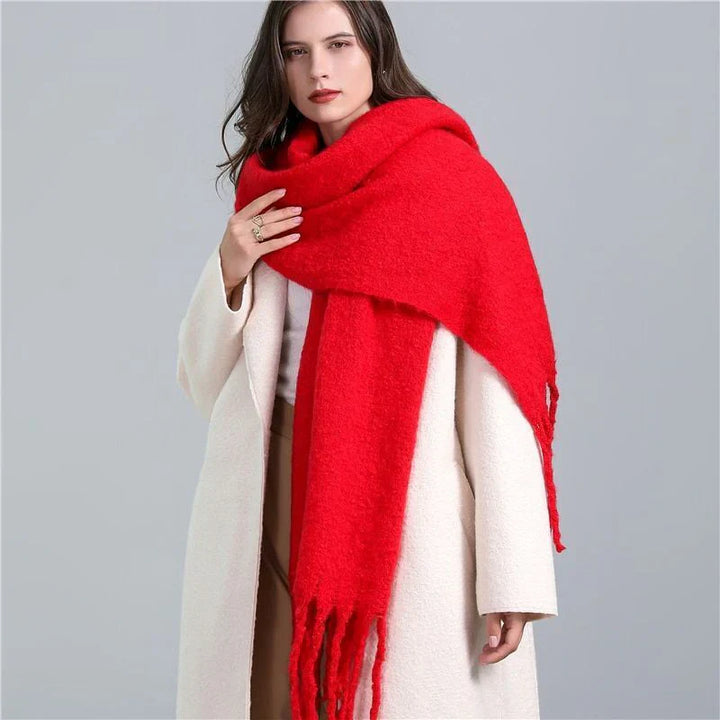 Bufanda de cuadros de moda para mujer - Elira