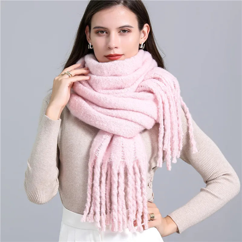 Bufanda de cuadros de moda para mujer - Elira