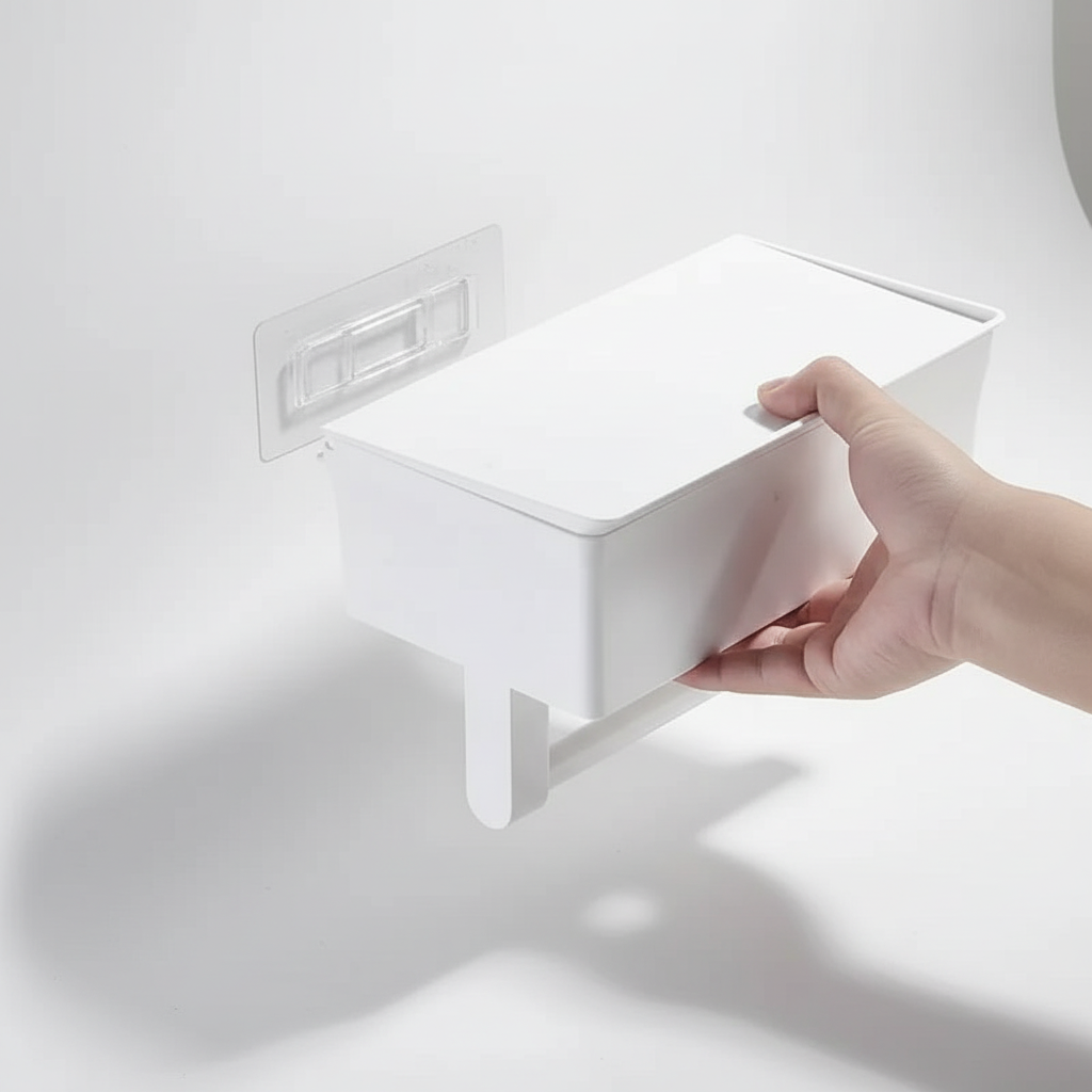 Wandmontierter Toilettenpapierhalter - LavoMate