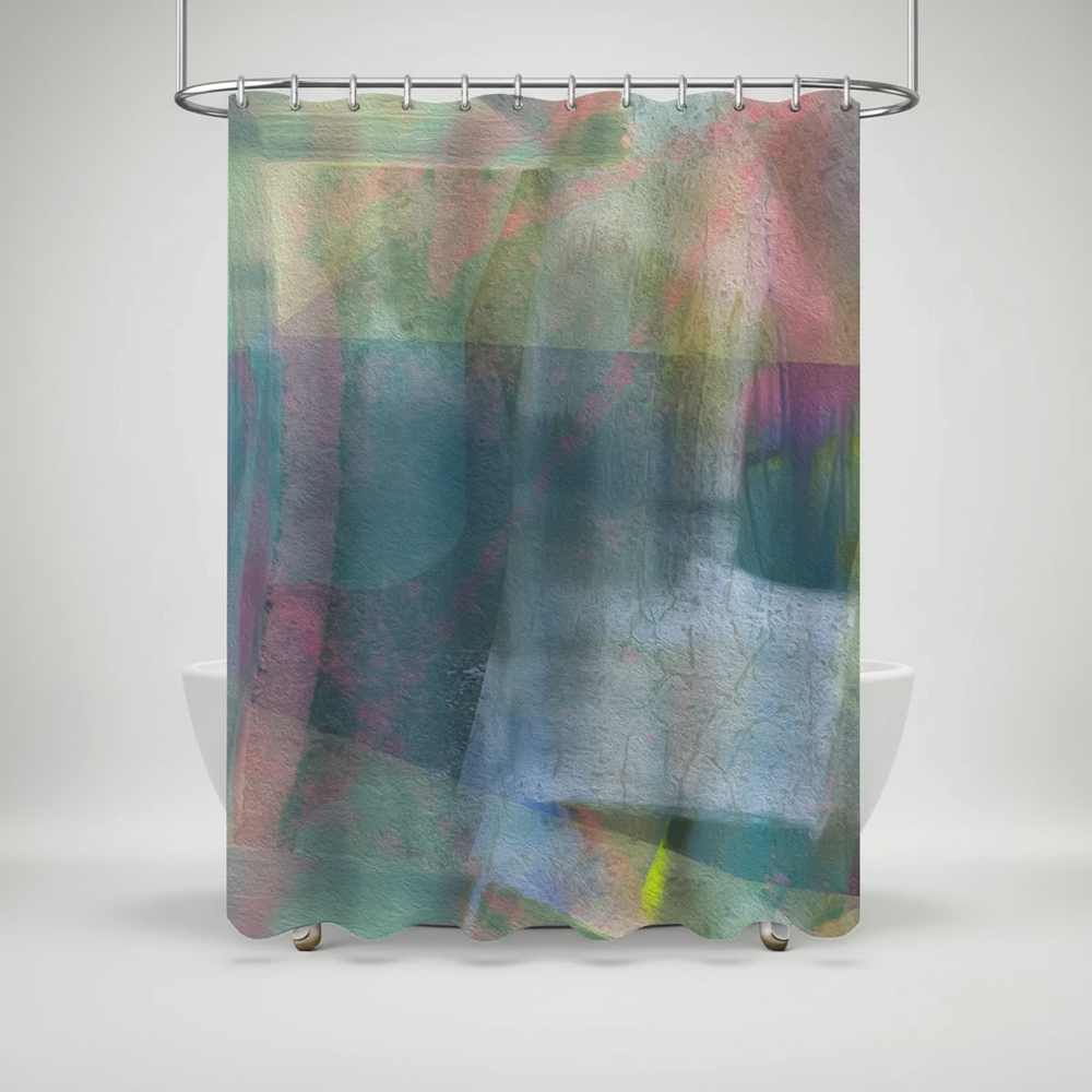 Wasserfester Polyester Duschvorhang - NebulaCurtain