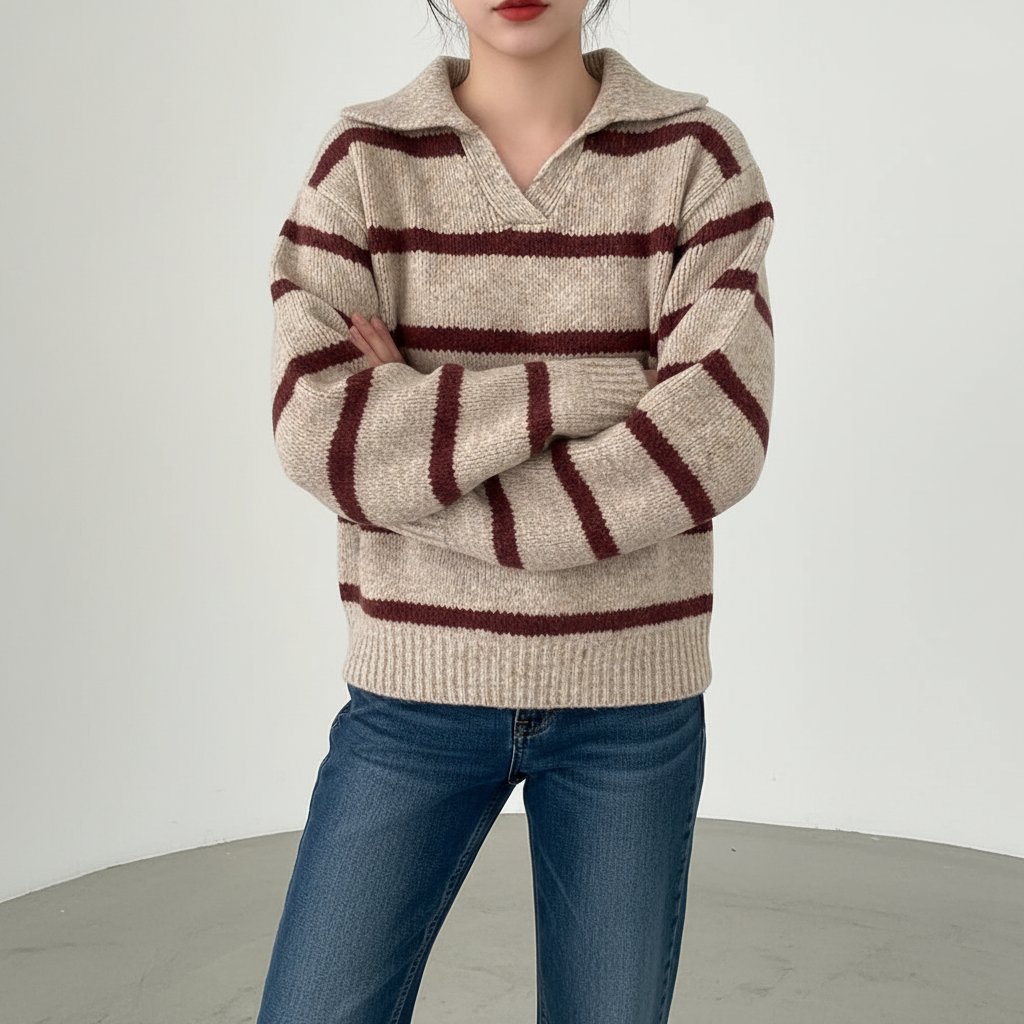 Weicher Strickpullover - Susanne