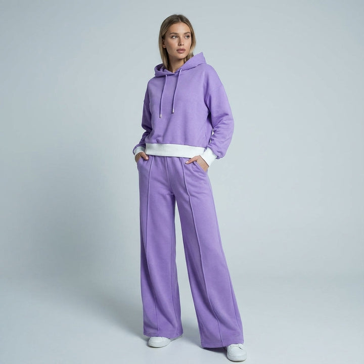 Weit Geschnittene Jogginghose Set - Patty