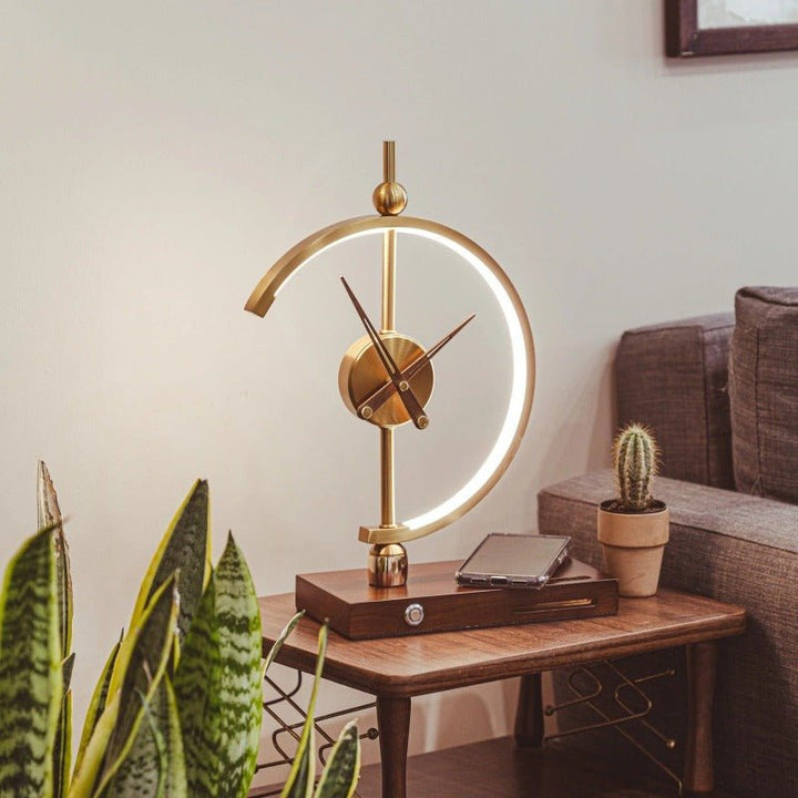 Luxe Rechargeable Lamp Clock - KyotoGlow