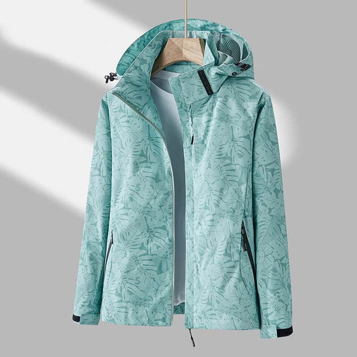 Windproof Women's Jacket with Hood - Ayla