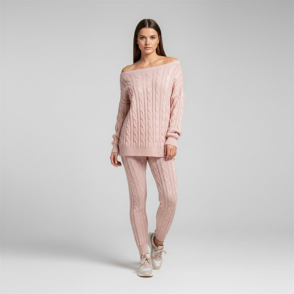 Zweiteiliges Strickset - Paulina