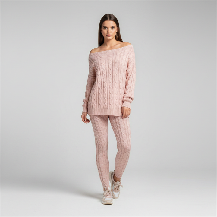 Zweiteiliges Strickset - Paulina